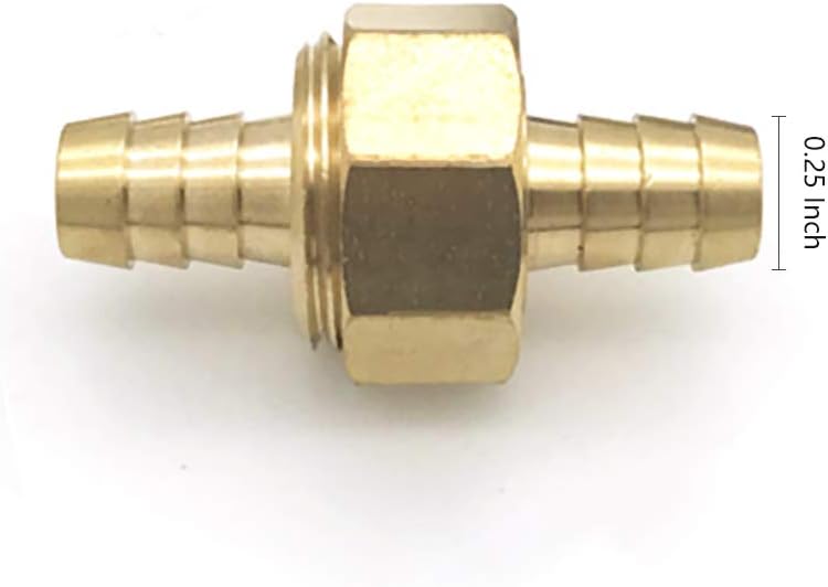wowoda 3 Sets 1/2" Brass Garden Hose Mender End Repair Connector, Female and Male Hose Connector with Stainless Clamps: Home & Kitchen