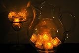 Set of 12 Litecubes YELLOW Light up LED Ice Cubes