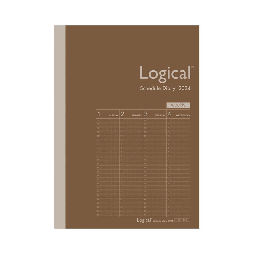 Mua [2024 Edition Notebook] Nakabayashi Logical Diary 2024 Week ...