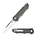Kizer Cutlery Folding Pocket Knives Flipper Knife Drop Point Blade Green G10 Handles Tactical EDC Knife,Kizer Barbosa V3487A2