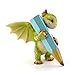Top Collection Rex The Green Dragon - Mini Collectible Fantasy Figurine (The Aspiring Writer)