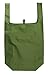 HOMMLOVE Reusable Grocery Bags Set of 5, Grocery Tote Foldable into Attached Pouch, Ripstop Polyester Reusable Shopping Bags, Washable, Durable and Lightweight (Moss)