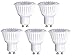 Bioluz LED 5 Pack LED Bulbs Commercial Grade GU10 LED Light Bulb Dimmable 3000K, 50W Halogen Replacement, LED Lights for Bedroom & Home Decor, 120V UL Listed Light Bulbs (Pack of 5)
