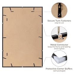 Black Poster Frame 22.375x34 for Wall, 22.375x34