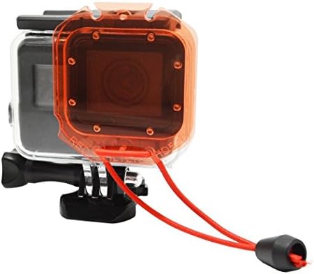 Impact Imagery - Gopro Hero 5 &amp; 6 Red Dive Filter for Super Suit Housing (Case with Screws)