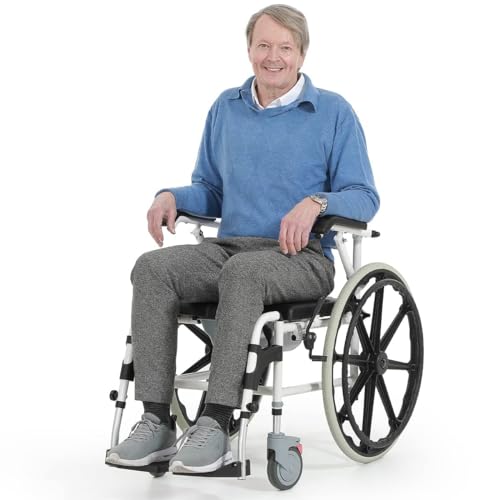 Mua OasisSpace Shower Wheelchair with Commode 400LB, Rolling Shower
