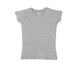 Rabbit Skins 100% Cotton Blank Girls Fine Jersey Tee Short Sleeve T-Shirt