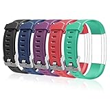 LETSCOM Replacement Bands for Fitness Tracker ID115Plus HR and ID115Pro, Adjustable Wristbands for Women Men