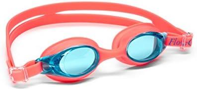 Glow in the Dark Swim Goggles (Coral, Child)