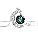 Linsh Moon zodiac constellation Necklace Pendant Hollow Out Charm Necklace Glass Dome Time Gems Jewelry for Womens Girls(Leo)