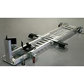 CONDOR Motorcycle Garage Dolly/Trailer Stand with Height Assist Footrests