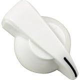 Chicken Head Knob, White