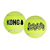 KONG - Toy Premium Squeak Tennis Balls, Gentle on Teeth - For Medium Dogs (6 Pack)