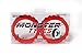Hexnub Sphero Ollie Monster Tyres Designed for Traction (Red)