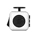 Focus Cube, Magicfly Fidget Cube For Anxiety Stress Relief Attention Focus Cube Toy For Adult Gift ADHD, White+black button