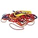Get Organized 1/2 lb Pack of Colorful Rubber Bands - Assorted Dimensions, Multi Color Variety- Ideal for Tye Dye - By