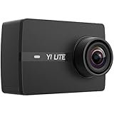 YI Lite Action Camera, Sony Sensor 16MP Real 4K Sports Camera, 2 Inch Touchscreen,150° Wide Angle Lens and EIS- Black