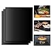 Positivelife BBQ Grill Mat Pack of 6, Non-stick Barbecue Grill Pad & Baking Oven Mat as Electric, Gas and Charcoal Grill Mat- Heavy Duty, Reusable, Easy to Clean - Extended warranty - 15.75 x 13 Inch