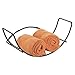 mDesign Modern Decorative Metal Bathroom Wall Mount Towel Rack Organizer for Storage of Bath Sheets, Washcloths, Hand or Face Towels - 2 Pack - Bronze