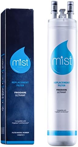 ClearWater Filters Mist Frigidaire Water Filter -ULTRAWF Compatible Cartridge For Frigidaire Refrigerators &amp; Ice Makers - Compatible with Puresource, Gallery, Professional Series Fridge