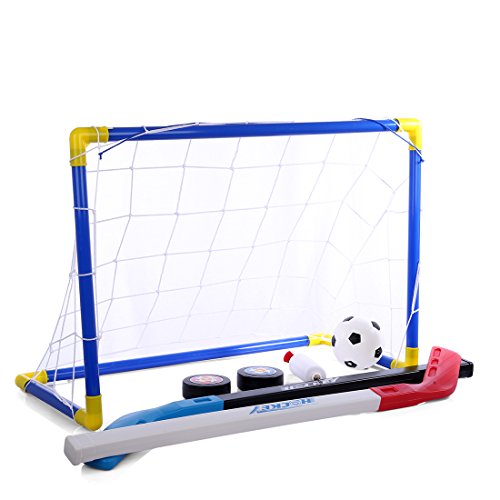 On Sale Kids Soccer Goal Ruiyif 2 In 1 Soccer Goal Net Ice Hockey