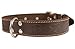 Dogs My Love Genuine Leather Dog Collar 1.4