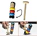 Haiterice Immortal Daruma - the Unbreakable Wooden Man Magic Toy, Stubborn Wood Man Magic Trick Props Children Kids Magia Easy Doing Toy