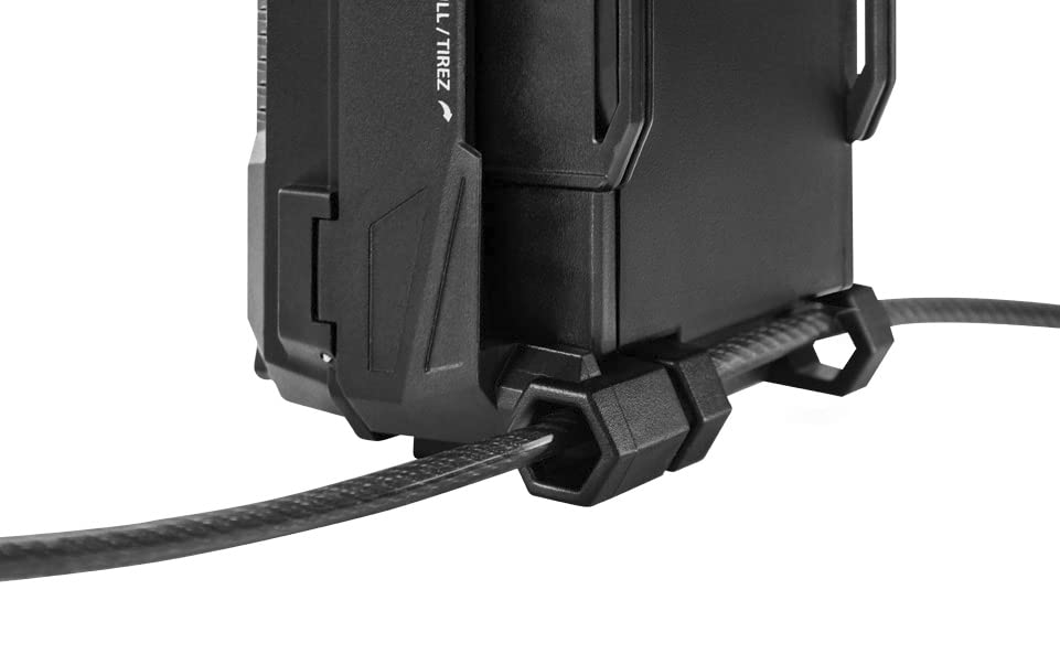 Vosker 2 Keys Cable Lock for Security Cameras 6 Feet Long Flexible