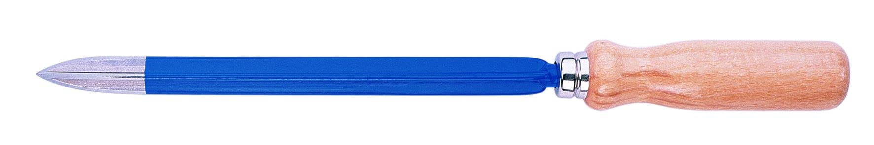 Rennsteig 462 200 0 Type C Triangular Hollow-Ground Scraper, Blue/Brown/Silver, 200 mm