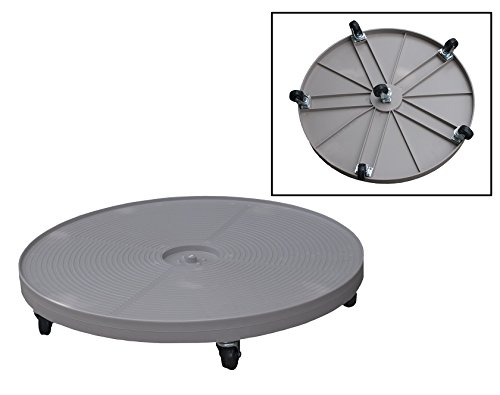 DeVault Enterprises DEV2400GM Plant Dolly, Gray Mist, 24 Inch