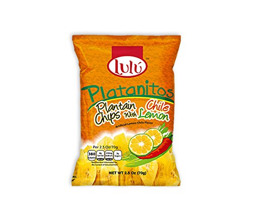 Lulu Chile Lemon Plantain Chips (30 units per case)