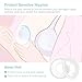 Breast Shells, Milk Saver for Breastfeeding – 2 Pack, Soft Nipple Shells, Nursing Cups with Massage Granule to Protect Cracked, Sore, Engorged Nipples & Collect Breast Milk Leaks
