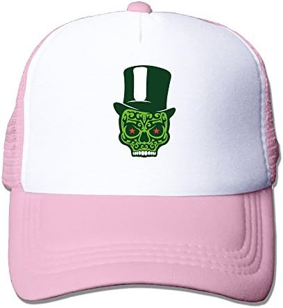 Trucker Hat, Gentle Skull Summer Mesh Cap With Adjustable Snapback Strap