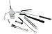 ABN Master Spray Gun Cleaning and Maintenance 22-Piece Kit for HVLP, Gravity Feed, Detail, Pressure, and Suction Guns