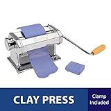 Darice Studio 71 Machine Craft Variety of Projects, 7 Thickness Options, Table Clamp Included, Polymer Clay Press to Flatten and Smooth