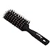 SiHong Vent Brush Anti Static Boar Bristles Vented Brush For Men & Woman,Vented Brush Best For Blow Drying & Styling - Black