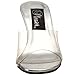 Pleaser Women's Romance-301 Sandal,Clear Lucite,9 M US