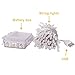 Aluan Christmas Lights Fairy String Lights 100 LED 36ft USB or Battery Operated 8 Modes Waterproof LED String Lights for Home Patio Party Wedding Christmas Indoor Outdoor Decoration, Warm White
