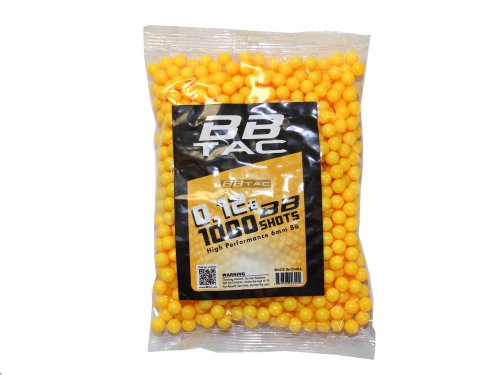 BBTac Airsoft BBs .12g Ammo 6mm (3,000 Round Bag, Multi Colors)