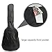 Dealoff Guitar Bag,41 Inch Waterproof Nylon Acoustic Guitar Gig Bag Soft Case Cover Black