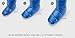 Down Slippers Warm Socks Lightweight- for Women,Men,Kids Camping Hiking Sleep Socks Indoor Outdoor Packable Cozy Socks Include 100% Feather,Keep Warm 24-Hour Blue L