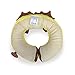 Trunki Kid’s Travel Neck Pillow with Magnetic Child’s Chin Support - Yondi Small Leeroy Lion (Yellow)
