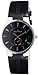 Skagen Men's 433LSLB Black Leather Watch