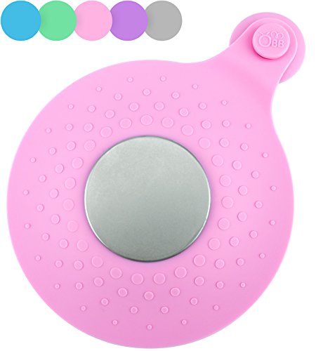OBB Silicone Bathtub Drain Stopper (Pink)