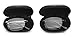 DoubleTake 2 Pairs Foldable Readers in Portable Nylon Zip Cases Folding Reading Glasses