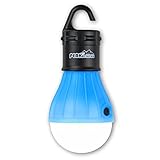 PeakAttacke Outdoor Portable Waterproof LED Tent Light for Camping, Hiking, Emergencies(Blue)