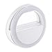 Leadpo Selfie Light Ring 36 LED for iPhone Samsung, Motorola and Other Smart Phones, 3/4-Level Brightness LED Clip On for All Smartphones/ Tablets, Great for Applying Make Up (3-Level White)