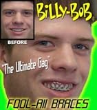Billy Bob Braces Teeth Ugly Betty Novelty April Fools Gag Joke