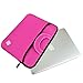 13 inch MacBook Air Sleeve, MacBook Pro Sleeve, KOZMICC 13 13.3 Inch Premium Neoprene MacBook Sleeve Case (Pink) w/Handle for Apple MacBook Air, MacBook Pro Retina, MacBook Pro 2016, MacBook