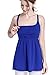 SUIEK Nursing Top Tank Cami Maternity Shirt Sleep Bra for Breastfeeding (Medium, Black+Royal Blue+Burgundy)